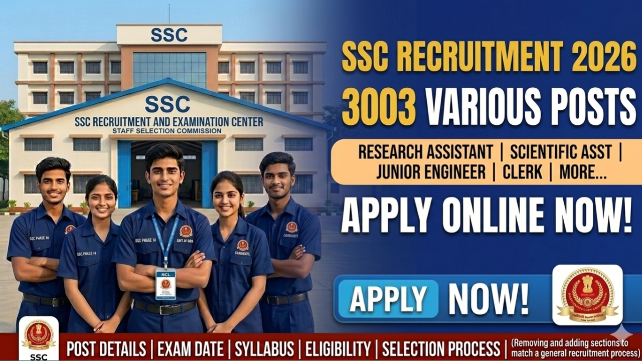 SSC Selection Phase 14 Recruitment 2026