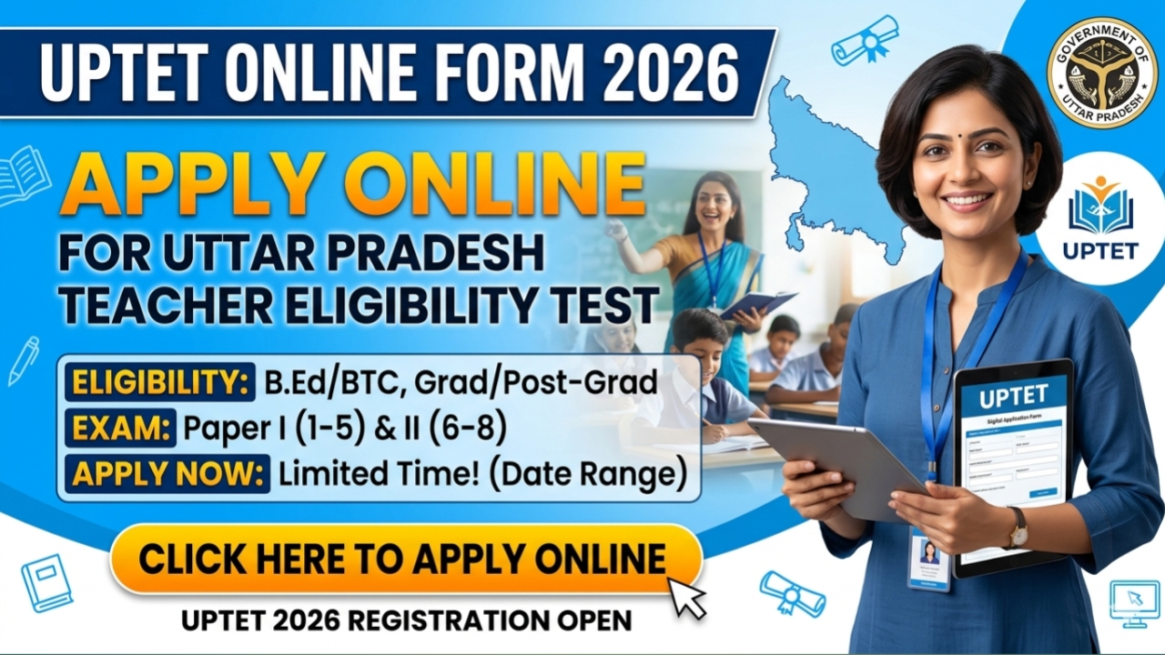 UPTET Online Form 2026