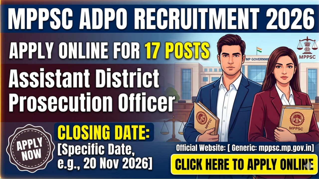 MPPSC ADPO Recruitment 2026