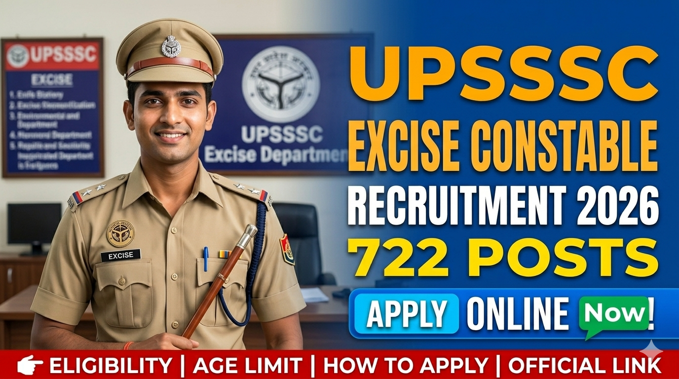 UPSSSC Excise Constable Recruitment 2026