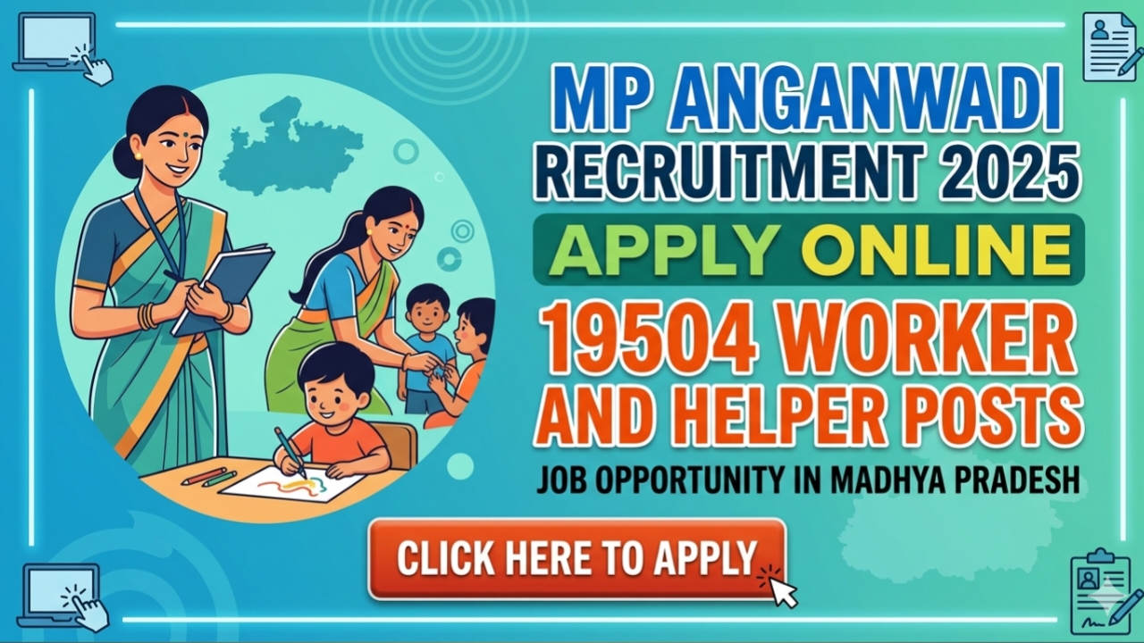 MP Anganwadi Recruitment 2025