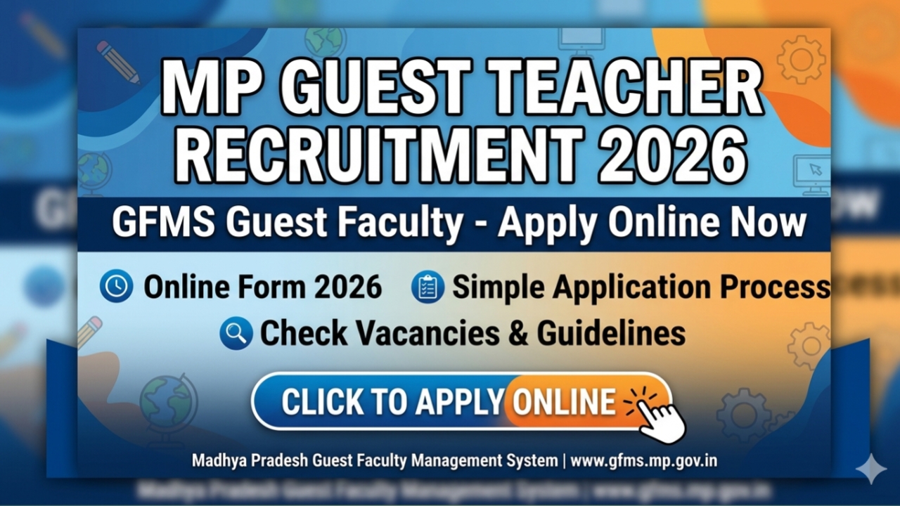 MP Guest Teacher Online Form 2026